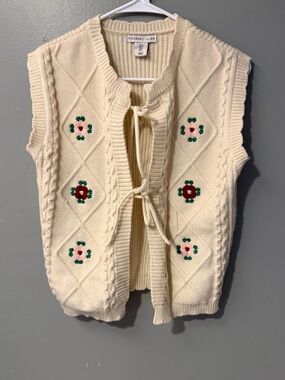 Sincerely Jules Ivory Ribbed Knit Tank